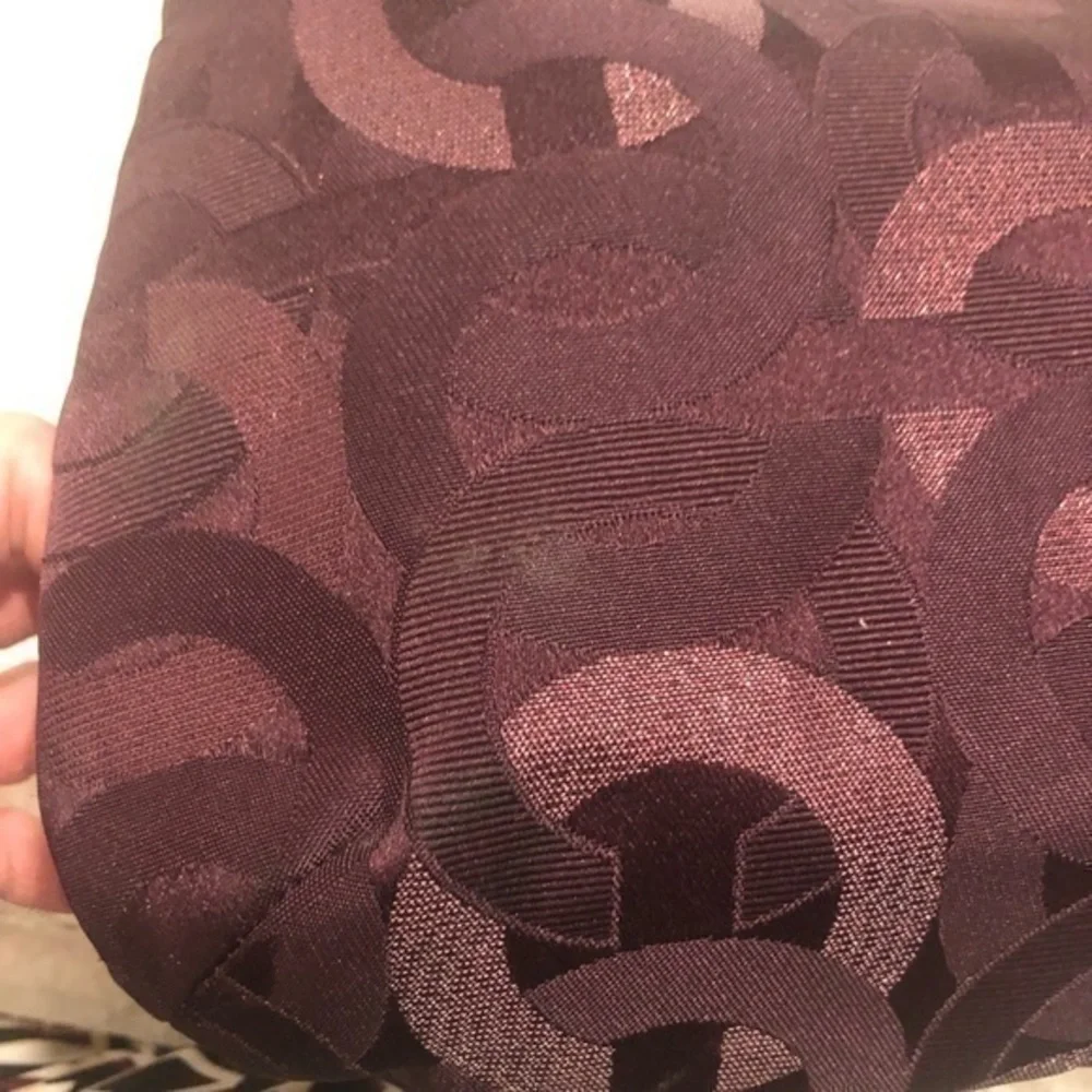 Coach purple chain link kirsten hobo bag